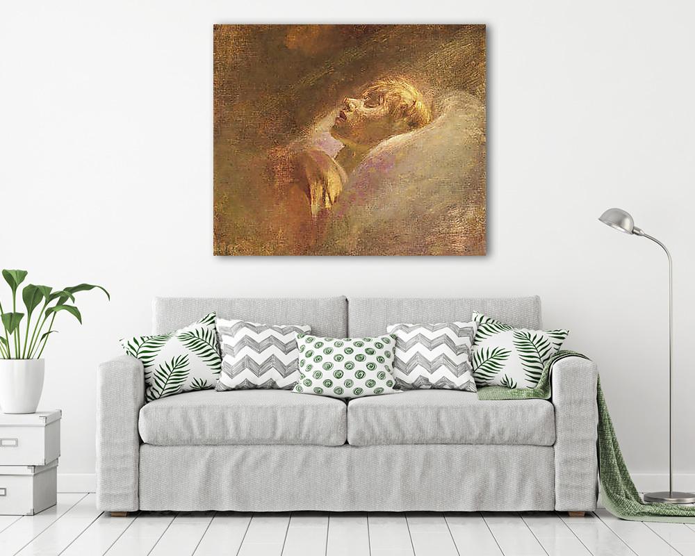 Halott lány portréja (bögre) - vászonkép, falikép otthonra és irodába