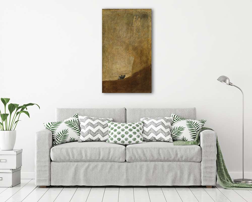 Kutya (c.1820) (bögre) - vászonkép, falikép otthonra és irodába