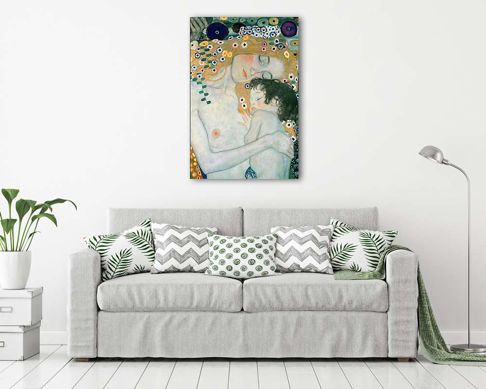 A nő három életkora (részlet - Anya és gyermeke) - vászonkép, falikép vásárlás A nő három életkora (részlet - Anya és gyermeke) (poszter) - vászonkép, falikép otthonra és irodába