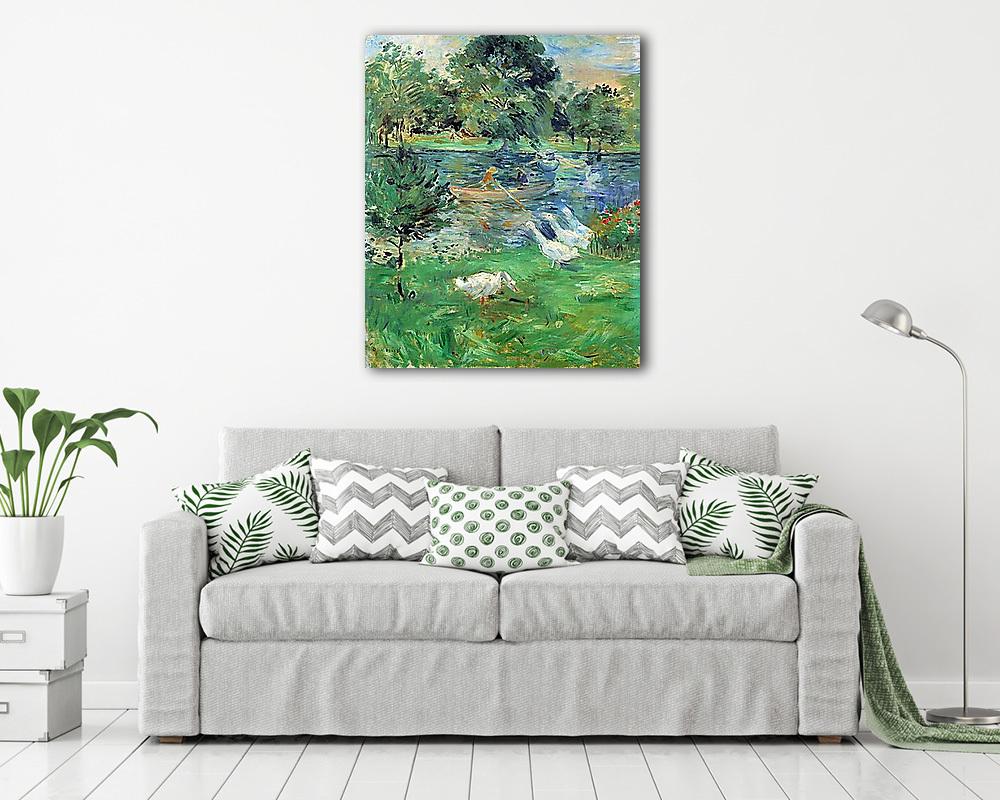 Lányok a csónakban - vászonkép, falikép vásárlás Lányok a csónakban (bögre) - vászonkép, falikép otthonra és irodába