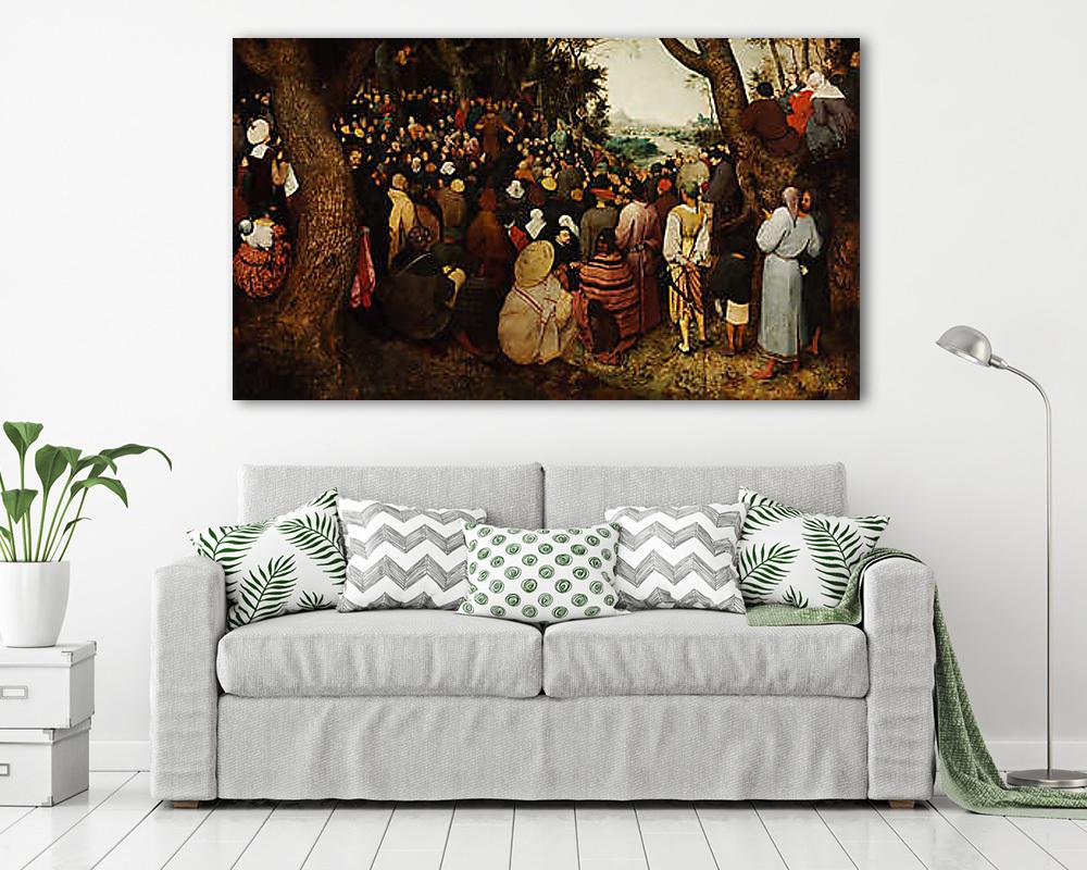 Keresztelő Szent János prédikációja - vászonkép, falikép vásárlás  Keresztelő Szent János prédikációja (vászonkép) - vászonkép, falikép otthonra és irodába