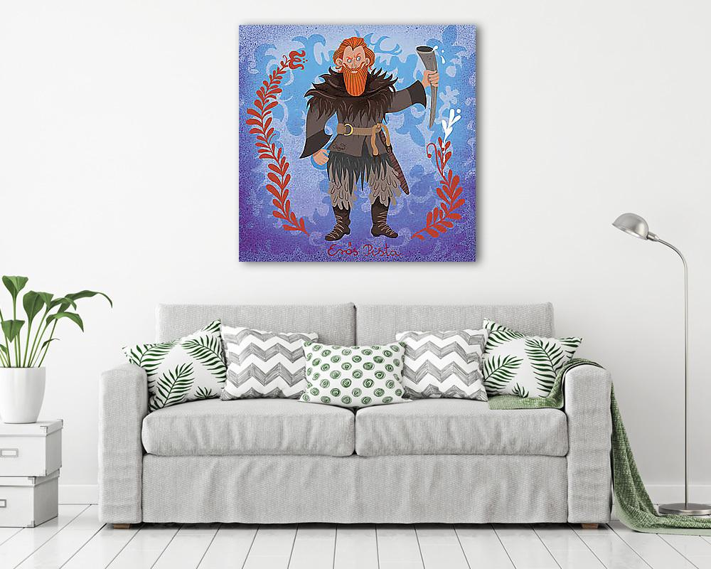 Erős Pista (Tormund Giantsbane) - vászonkép, falikép vásárlás Erős Pista (Tormund Giantsbane) (vászonkép) - vászonkép, falikép otthonra és irodába