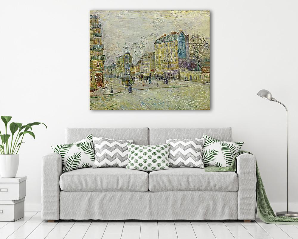 Boulevard de Clichy (többrészes kép) - vászonkép, falikép otthonra és irodába