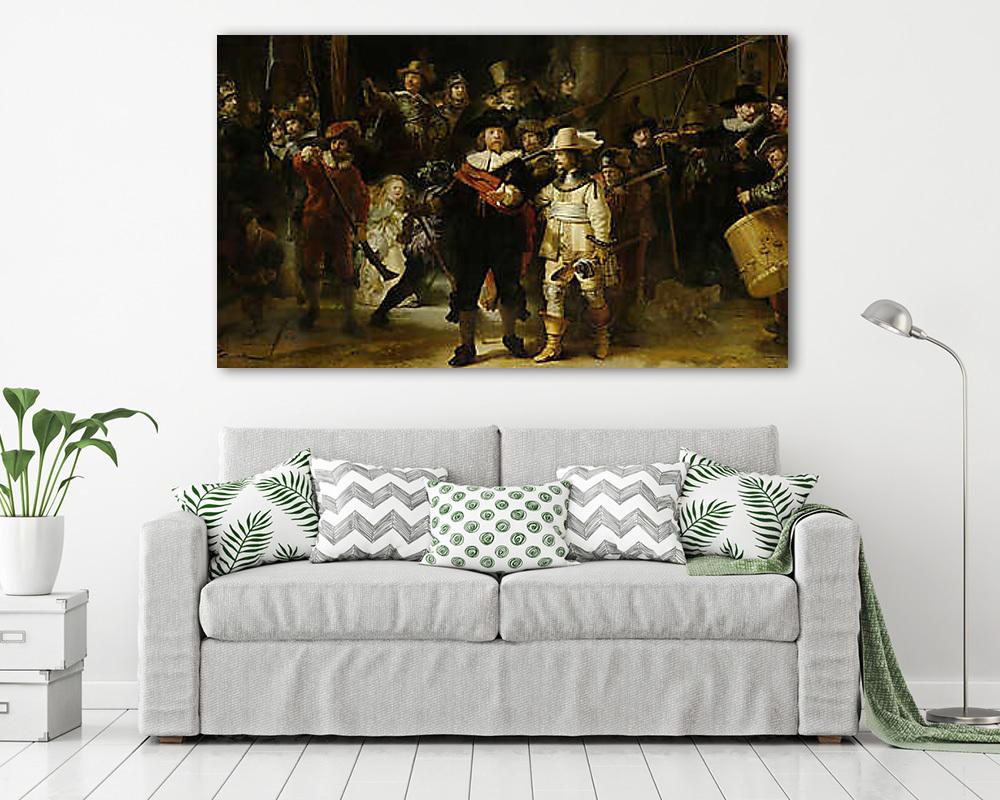 Éjjeli őrjárat (vágott verzió) - vászonkép, falikép vásárlás Éjjeli őrjárat (vágott verzió) (többrészes kép) - vászonkép, falikép otthonra és irodába