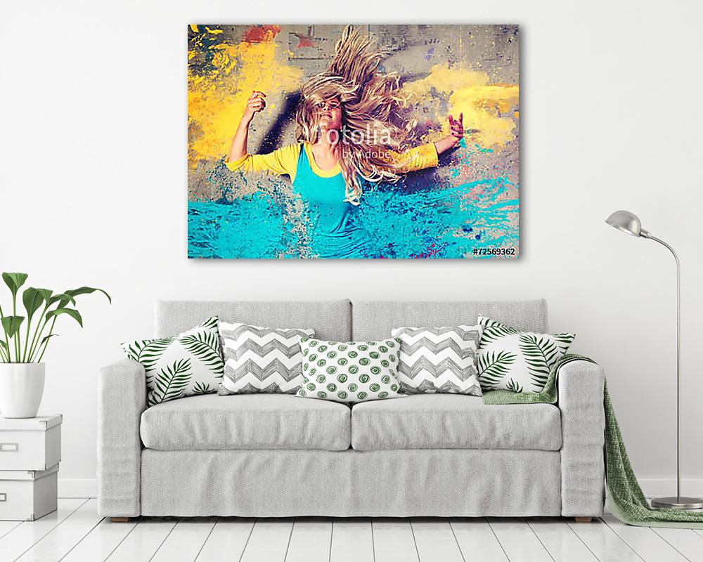 color splash - movin 04_3 (fotótapéta) - vászonkép, falikép otthonra és irodába