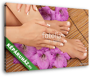 Pedicure and Manicure Spa - vászonkép 3D látványterv