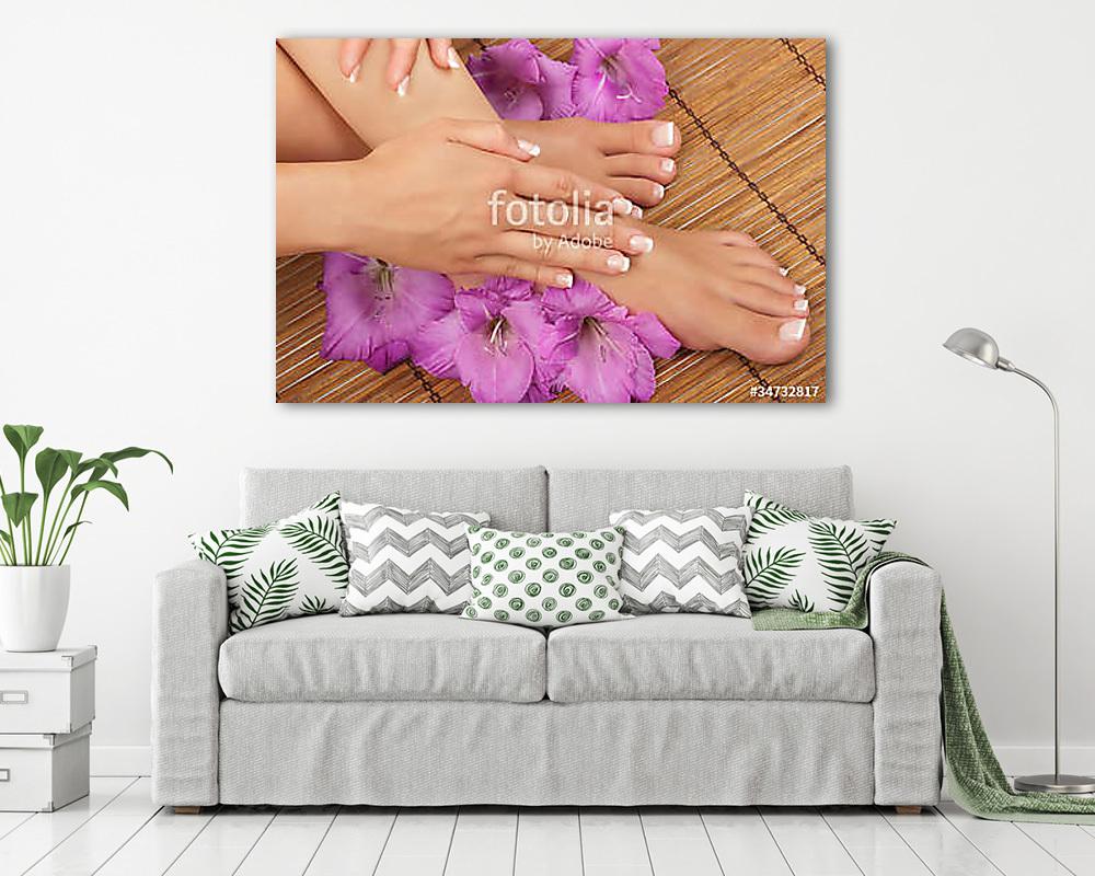 Pedicure and Manicure Spa - vászonkép, falikép vásárlás Pedicure and Manicure Spa (vászonkép) - vászonkép, falikép otthonra és irodába