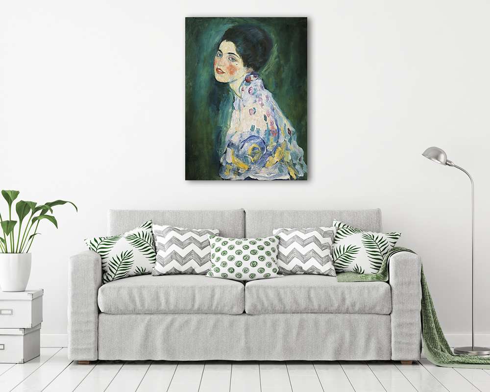 Hölgy portréja (vászonkép) - vászonkép, falikép otthonra és irodába