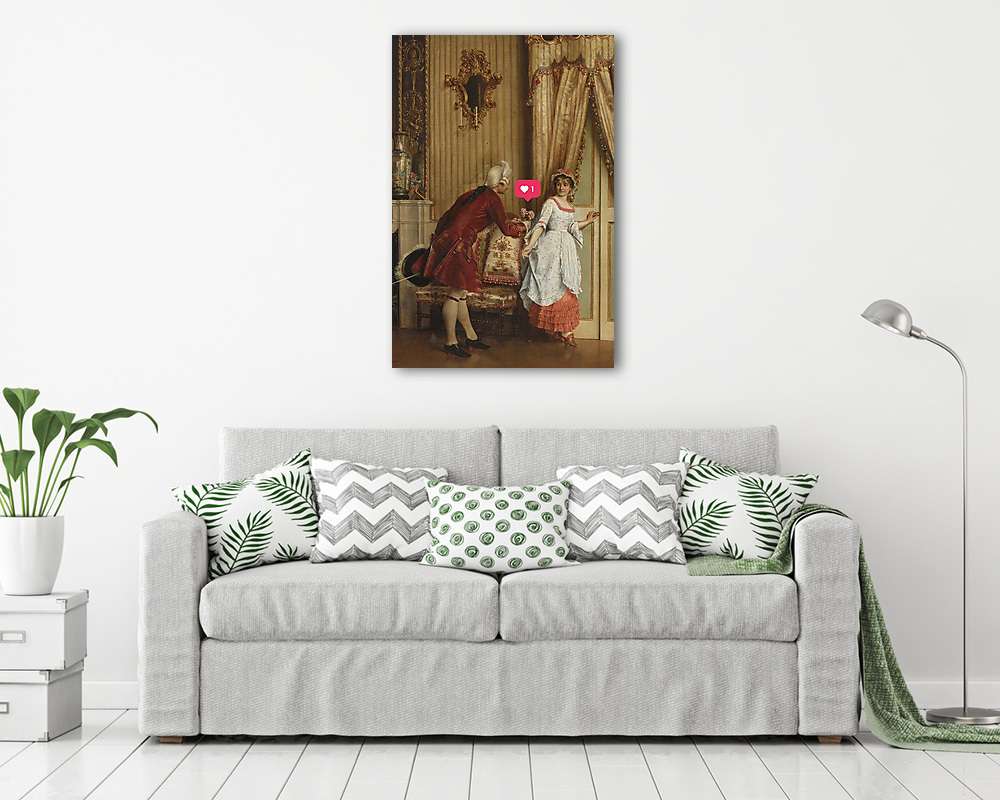 1 Like (Barokk & Graffiti) (vászonkép) - vászonkép, falikép otthonra és irodába