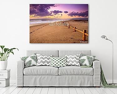 Sunset strand (vászonkép) - vászonkép, falikép otthonra és irodába