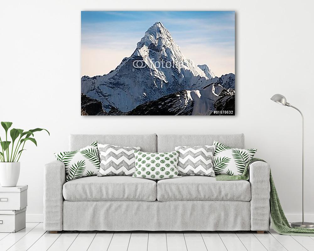Ama Dablam az Everest Base Camp felé vezető úton - vászonkép, falikép vásárlás Ama Dablam az Everest Base Camp felé vezető úton (fotótapéta) - vászonkép, falikép otthonra és irodába