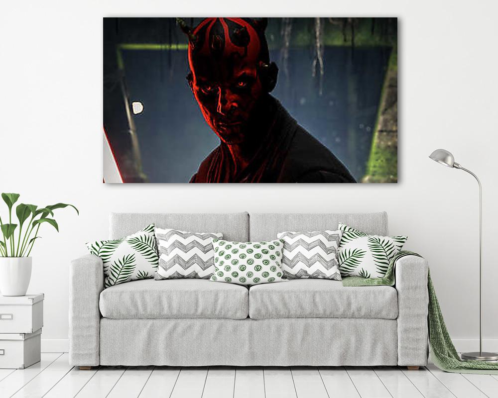 Star Wars: Battlefront II. - Darth Maul videójáték téma (többrészes kép) - vászonkép, falikép otthonra és irodába