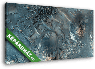 Tyrrhena Terra kráter, Mars felszín - vászonkép 3D látványterv