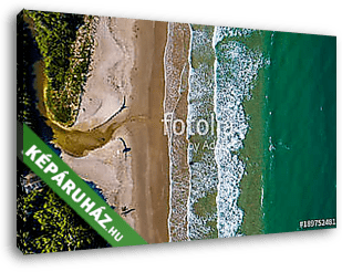 Sissial Beach - Santa Catarina - Brazília (légifotó) - vászonkép 3D látványterv