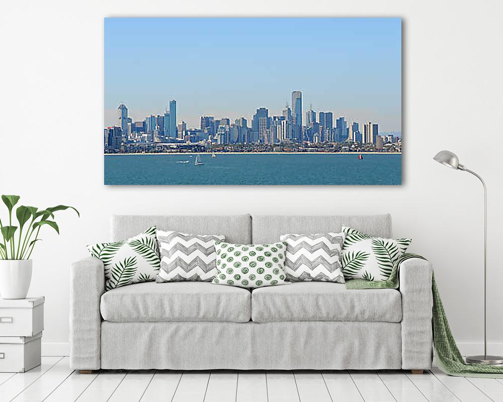 Melbourne városkép - vászonkép, falikép vásárlás Melbourne városkép (vászonkép) - vászonkép, falikép otthonra és irodába