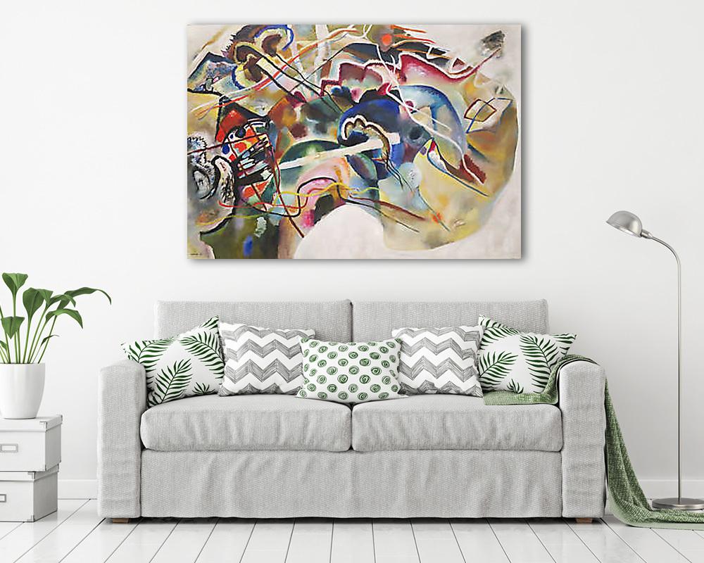 Kép fehér szegéllyel (absztrakt) (fotótapéta) - vászonkép, falikép otthonra és irodába