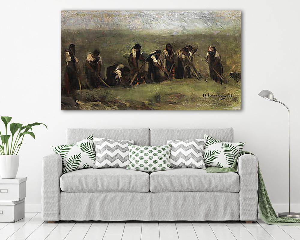 Cukorrépa kapálók (1873) - vászonkép, falikép vásárlás Cukorrépa kapálók (1873) (poszter) - vászonkép, falikép otthonra és irodába