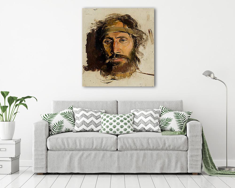 Jézus Krisztus (részlet) - vászonkép, falikép vásárlás Jézus Krisztus (részlet) (vászonkép) - vászonkép, falikép otthonra és irodába