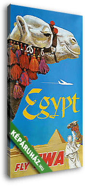 Fly TWA - Egyiptom - vászonkép 3D látványterv