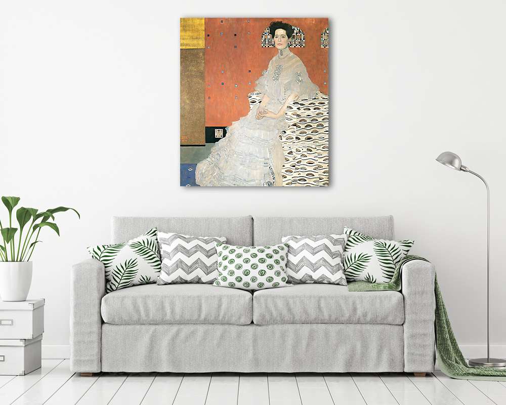 Fritza Riedler portéja - vászonkép, falikép vásárlás Fritza Riedler portéja (keretezett kép) - vászonkép, falikép otthonra és irodába