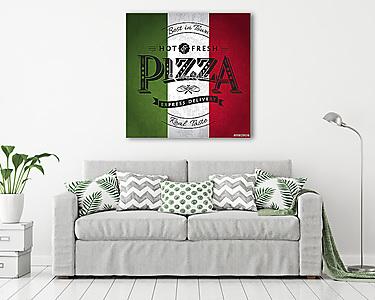 Pizza (vászonkép) - vászonkép, falikép otthonra és irodába