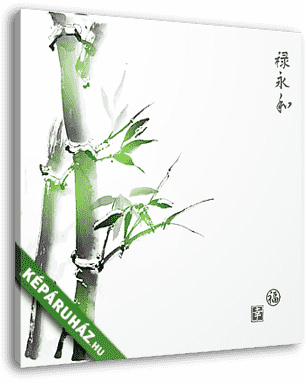 Bambusz - vászonkép 3D látványterv