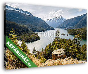 River View at North Cascades National Park - vászonkép 3D látványterv