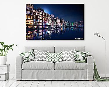 Amsterdam Windows Colors - Netherlands (vászonkép) - vászonkép, falikép otthonra és irodába