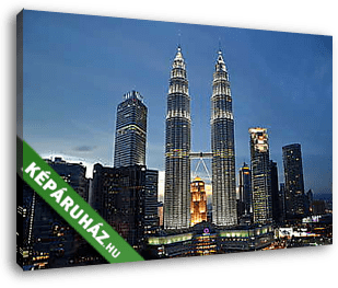 Kuala Lumpur, Malajzia - vászonkép 3D látványterv