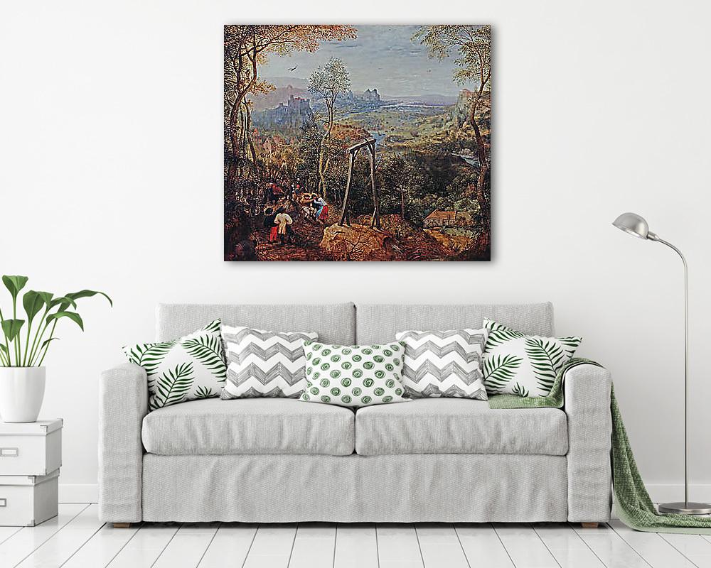 Szarka az akasztófán - vászonkép, falikép vásárlás Szarka az akasztófán (vászonkép) - vászonkép, falikép otthonra és irodába