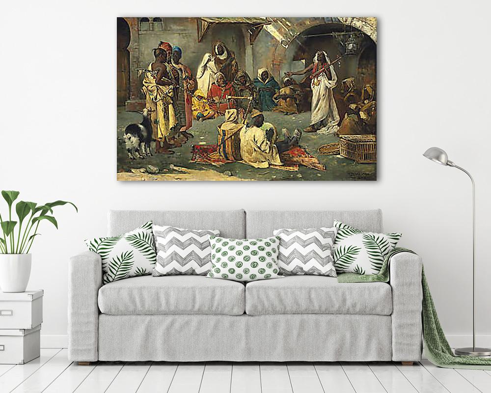 Vándormuzsikusok Tangerban - vászonkép, falikép vásárlás Vándormuzsikusok Tangerban (bögre) - vászonkép, falikép otthonra és irodába