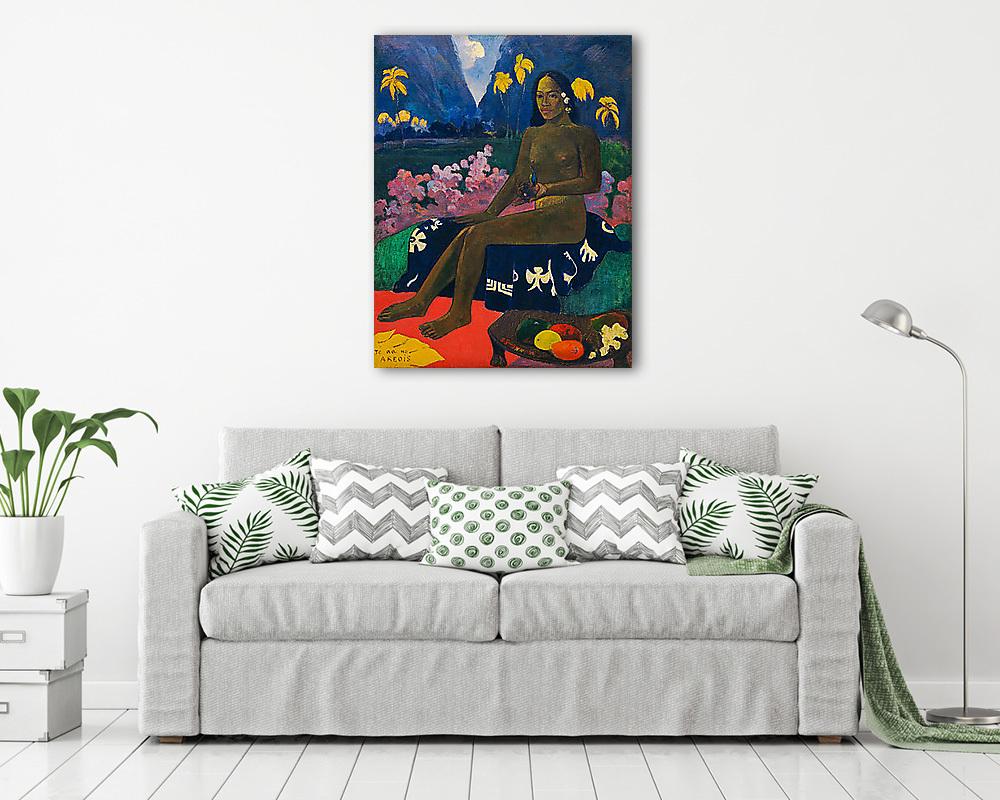 Te aa no areois (keretezett kép) - vászonkép, falikép otthonra és irodába