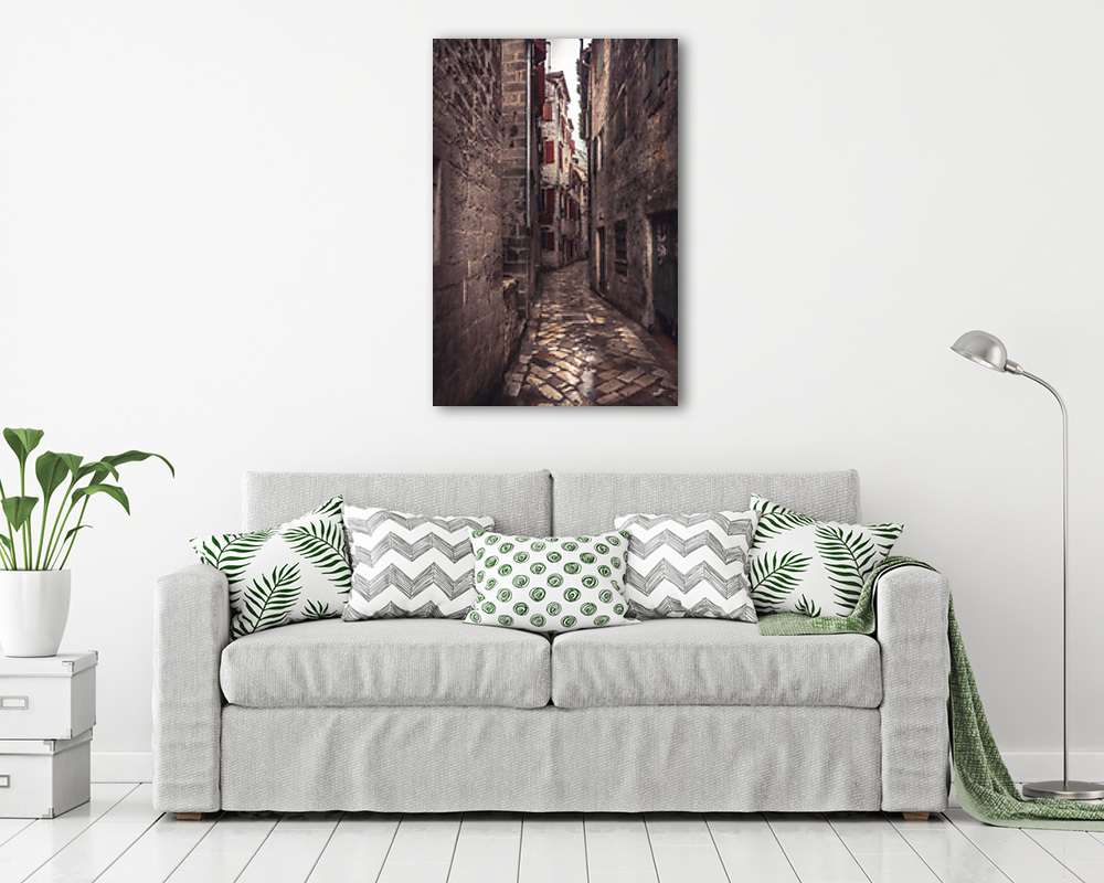 Kotor, Montenegro óváros (bögre) - vászonkép, falikép otthonra és irodába