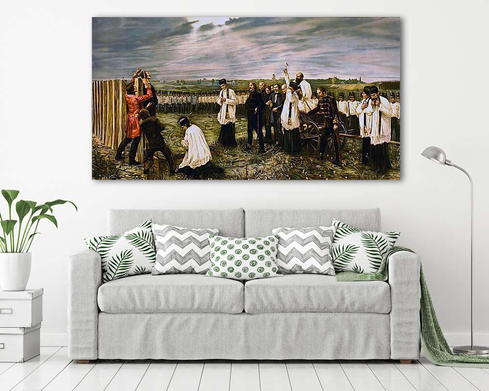 Aradi vértanúk (színverzió 1) (fotótapéta) - vászonkép, falikép otthonra és irodába