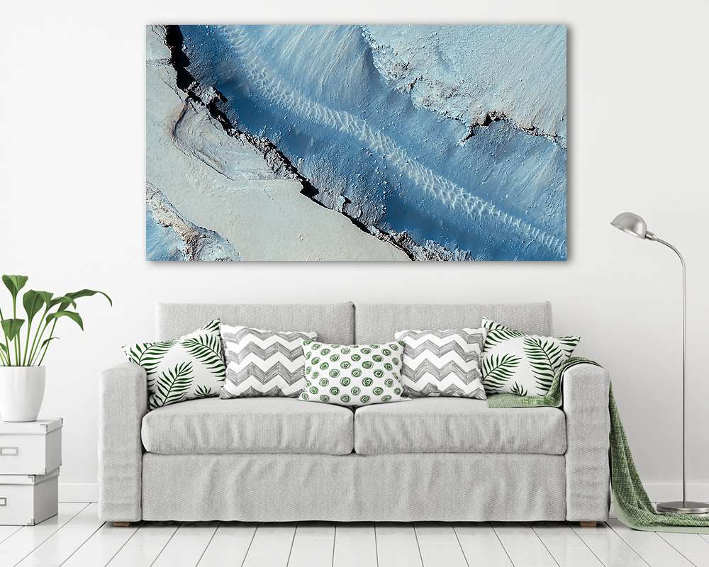 Cerberus Fossae, Mars felszín (fotótapéta) - vászonkép, falikép otthonra és irodába