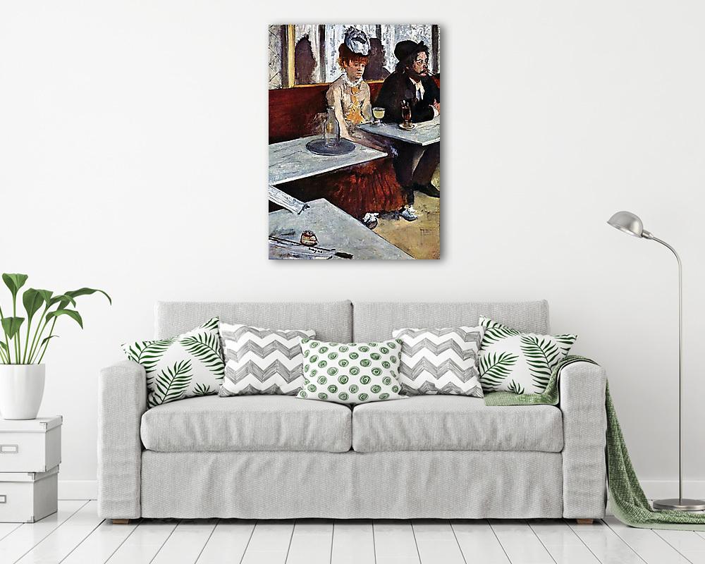 Abszint, 1876 (bögre) - vászonkép, falikép otthonra és irodába