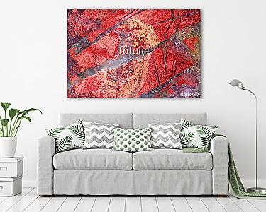 red jasper texture macro (vászonkép) - vászonkép, falikép otthonra és irodába