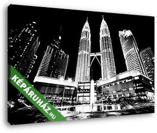 Kuala Lumpur, Malajzia - vászonkép 3D látványterv