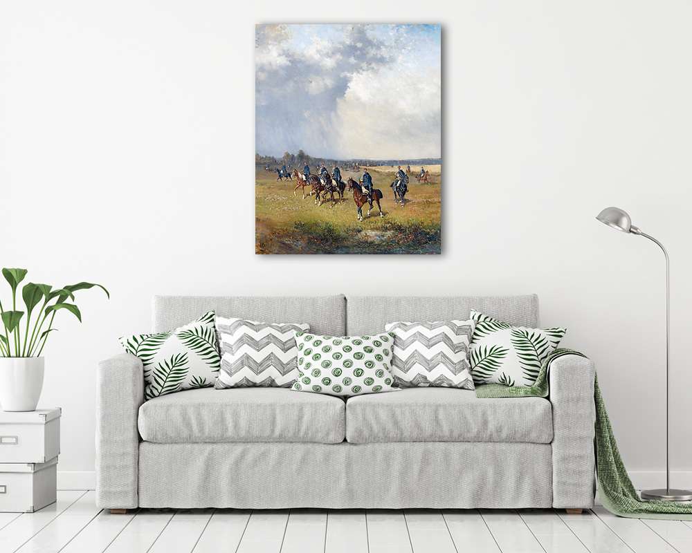 Magyar huszárok (Színverzió 1) - vászonkép, falikép vásárlás Magyar huszárok (Színverzió 1) (poszter) - vászonkép, falikép otthonra és irodába