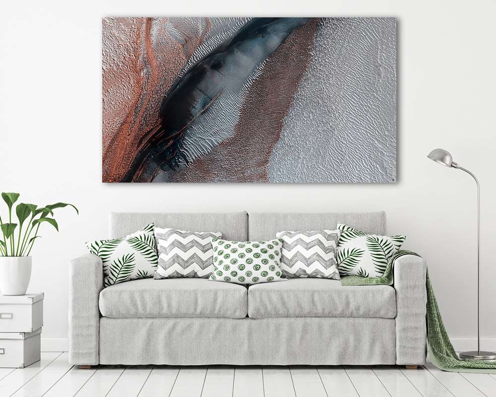 Évszakok a Marson (vászonkép) - vászonkép, falikép otthonra és irodába