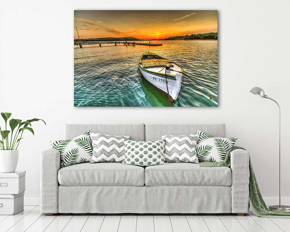 Csónak - vászonkép, falikép vásárlás Csónak (vászonkép) - vászonkép, falikép otthonra és irodába