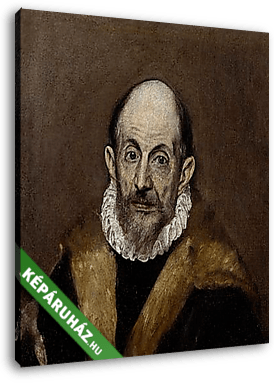 El Greco feltételezett önarcképe (1604) - vászonkép 3D látványterv