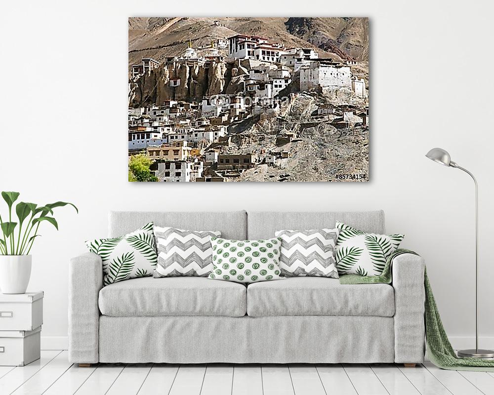 Lamayuru gompa - buddhista kolostor az Indus völgyében (vászonkép) - vászonkép, falikép otthonra és irodába