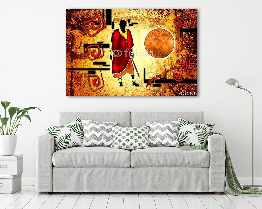 afro motívum etnikai retro vintage - vászonkép, falikép vásárlás afro motívum etnikai retro vintage (fotótapéta) - vászonkép, falikép otthonra és irodába