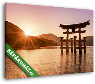 Miyajima Japán - vászonkép 3D látványterv