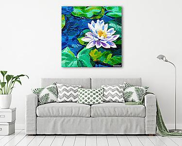 Water Lily (vászonkép) - vászonkép, falikép otthonra és irodába