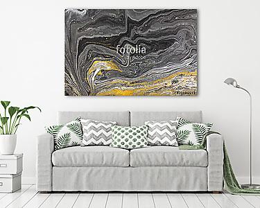 Marble abstract acrylic background. Nature marbling artwork texture. (vászonkép) - vászonkép, falikép otthonra és irodába