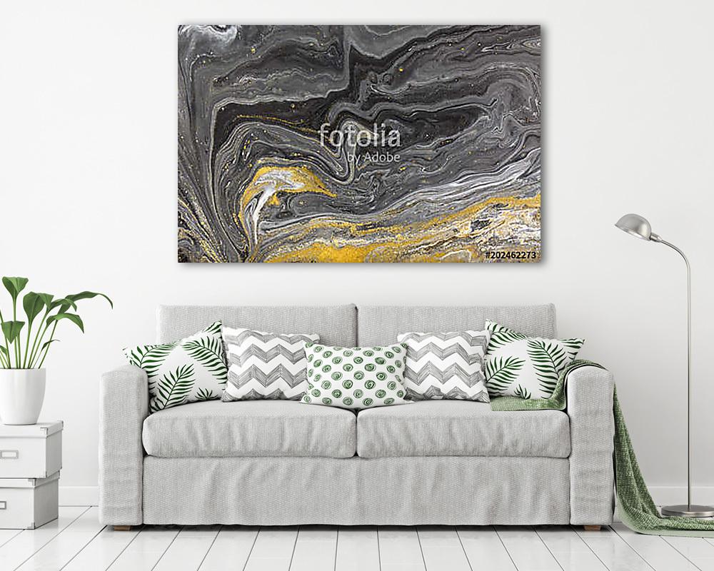Marble abstract acrylic background. Nature marbling artwork texture. - vászonkép, falikép vásárlás Marble abstract acrylic background. Nature marbling artwork texture. (vászonkép) - vászonkép, falikép otthonra és irodába