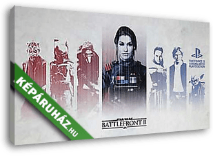Star Wars: Battlefront II. - Ps4 Theme videójáték téma - vászonkép 3D látványterv