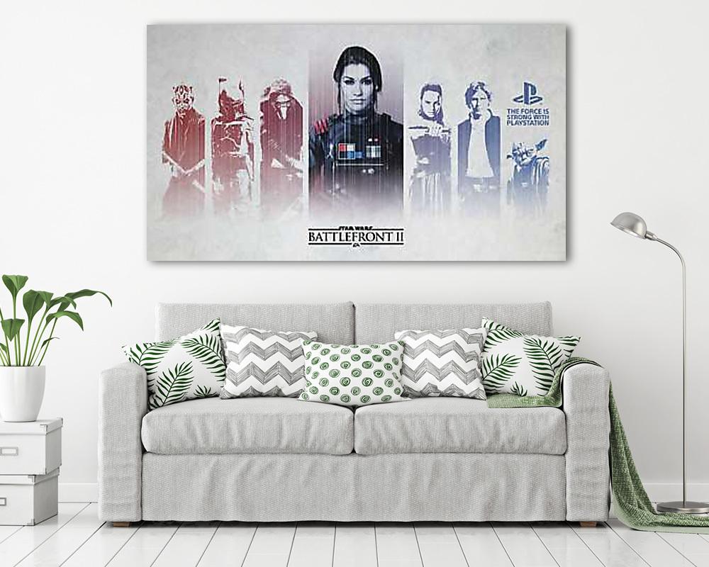 Star Wars: Battlefront II. - Ps4 Theme videójáték téma - vászonkép, falikép vásárlás Star Wars: Battlefront II. - Ps4 Theme videójáték téma (vászonkép) - vászonkép, falikép otthonra és irodába